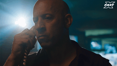 On The Phone Dominic Toretto GIF - On The Phone Dominic Toretto Vin Diesel GIFs