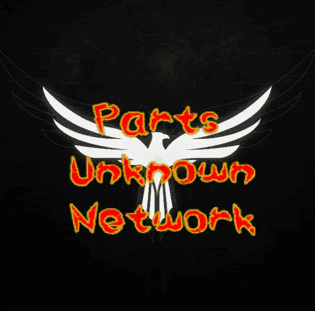 an advertisement for pts pushing the shadows with a bird on it