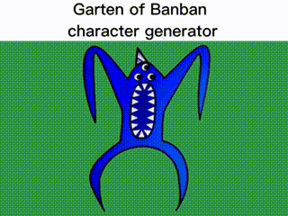 Garten Of Banban Character Generator GIF - Garten Of Banban Character Generator Banban GIFs