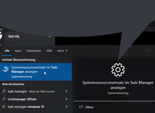 a screenshot of the task manager window on a computer