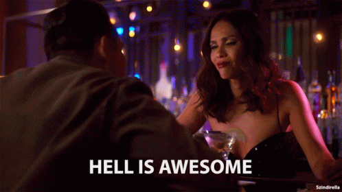 Hell Is Awesome Hell Lucifer GIF - Hell Is Awesome Hell Lucifer Hell Mazikeen GIFs