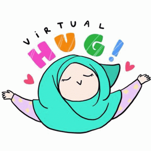 Hug Virtual Hug GIF - Hug Virtual Hug Hearts GIFs