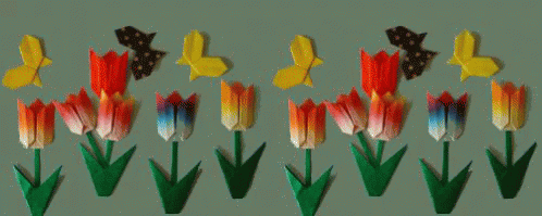 チューリップ 花　春　綺麗　自然 GIF - Tulip Haru GIFs