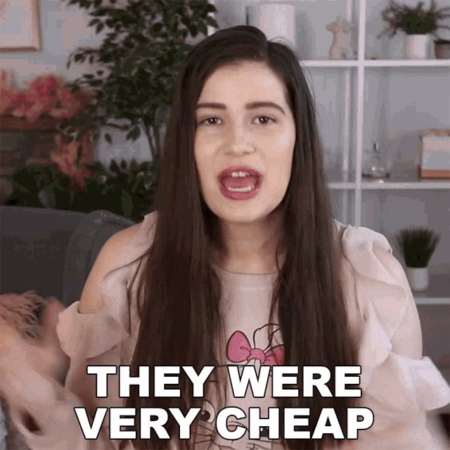 They Were Very Cheap Marissarachel GIF - They Were Very Cheap Marissarachel Cheap GIFs