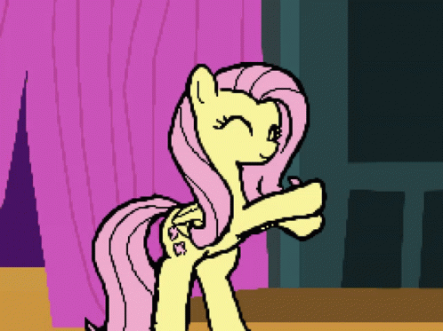 My Little Pony Fluttershy GIF - My Little Pony Fluttershy Dance GIFs