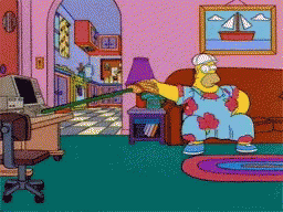 Homer Simpson Work From Home GIF - Homer Simpson Work From Home The Simpsons GIFs