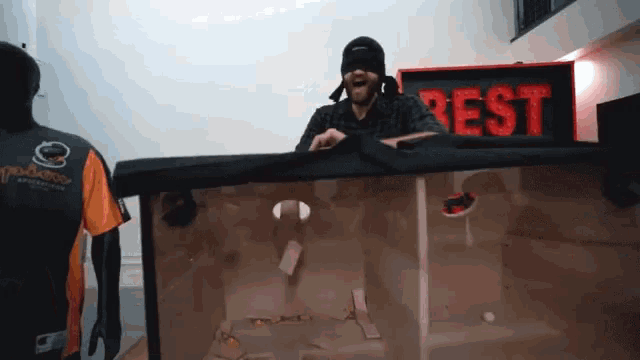 Blindfold Excited GIF - Blindfold Excited Proud GIFs