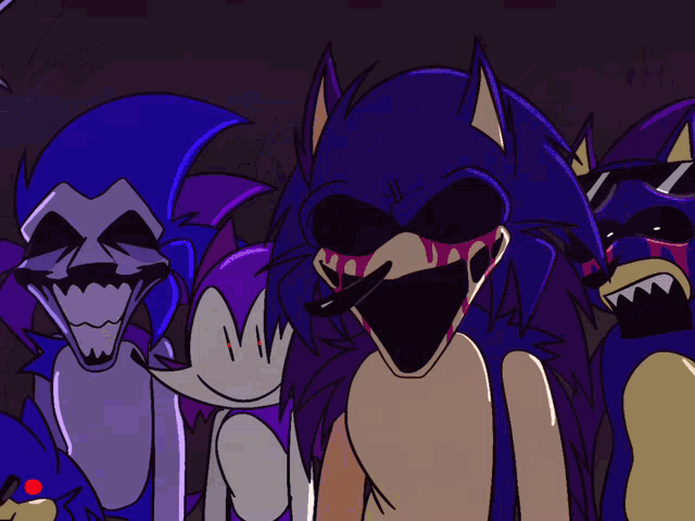 Sonic Exe Fnf GIF - Sonic Exe Fnf Stairs At You GIFs