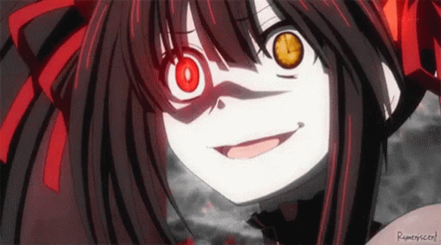 Kurumi Anime GIF - Kurumi Anime Sinister Laugh GIFs