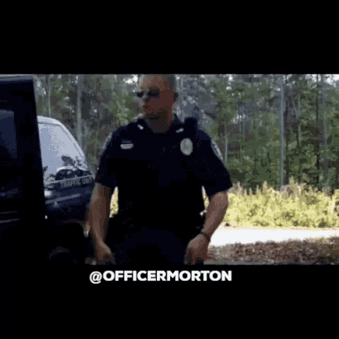 Officer Morton Hat GIF - Officer Morton Hat Cops GIFs