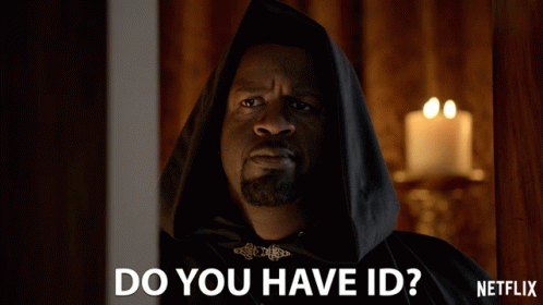 Do You Have Id Who Are You GIF - Do You Have Id Who Are You Entry GIFs