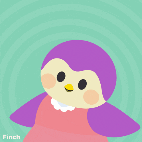a picture of a bird with the words see you