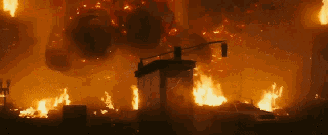 Burning Burning Godzilla GIF - Burning Burning Godzilla Fire GIFs