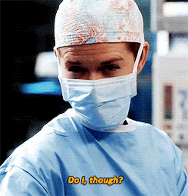 Greys Anatomy April Kepner GIF - Greys Anatomy April Kepner Do I Though GIFs