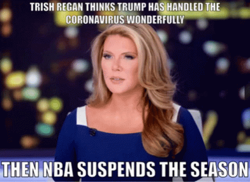 Trish Regan Anti Trump GIF - Trish Regan Anti Trump Nba Suspends GIFs