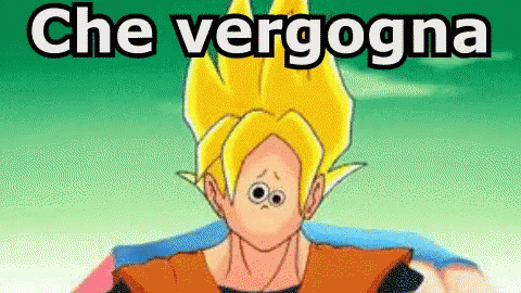 Dragonball Goku Vergogna Imbarazzo GIF - Dragonball Goku Embarassed GIFs