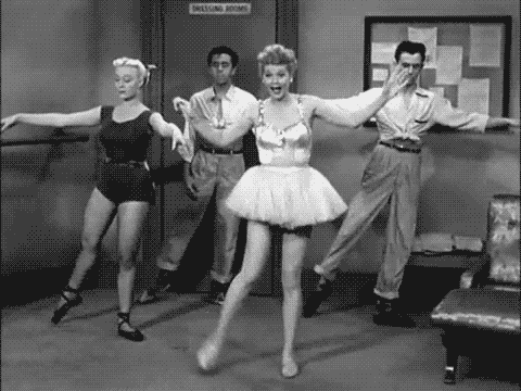 Hahahaha Great Episode GIF - Lucille Ball Love Lucy Dancing GIFs