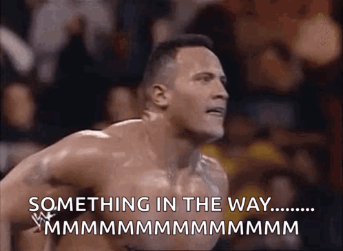 The Rock Smell GIF