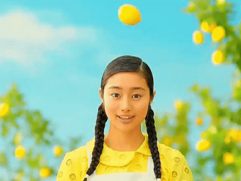 Shiori Kutsuna Lemon GIF - Shiori Kutsuna Lemon Fall GIFs