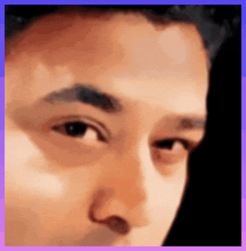a close up of a man 's face with his eyes closed