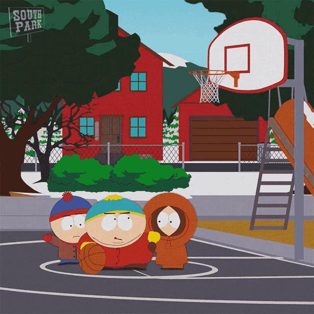Playing Basketball Cartman GIF - Playing Basketball Cartman Stan GIFs