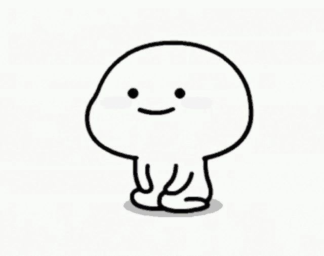 a cartoon character is giving a thumbs up and the word ok is next to him .
