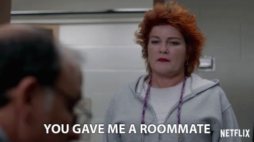 You Gave Me A Roommate Roommate GIF - You Gave Me A Roommate Roommate Roommate Issue GIFs