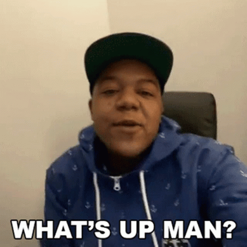 Whats Up Man Cameo GIF - Whats Up Man Cameo How Are You GIFs
