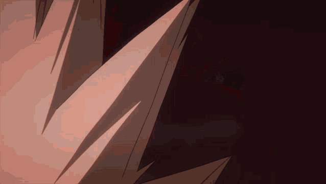 a dark background with a few triangles in the middle