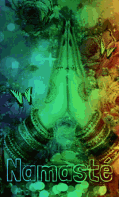 Namaste Universel GIF - Namaste Universel Priere GIFs