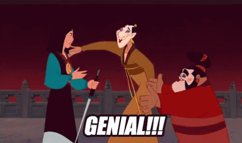 Genial GIF - Mulan Genial Animation GIFs
