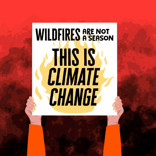 Wildfires Are Not A Season This Is Climate Change GIF