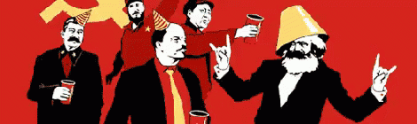 Fiesta De Comunistas GIF - Comunismo Comunista Rojo GIFs
