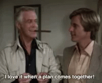 The A Team Agreeing GIF - The A Team Agreeing Plan Succeeded GIFs