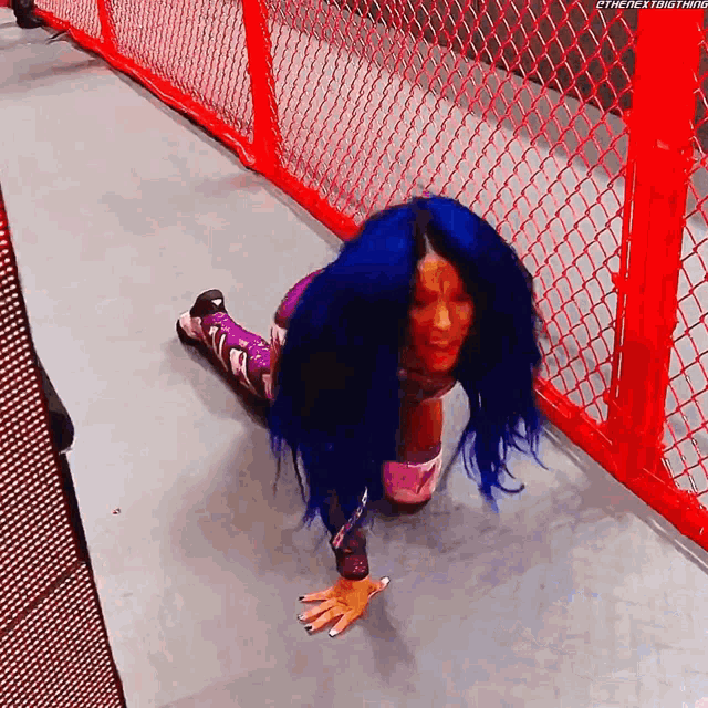 Sasha Banks Becky Lynch GIF - Sasha Banks Becky Lynch Crawling GIFs