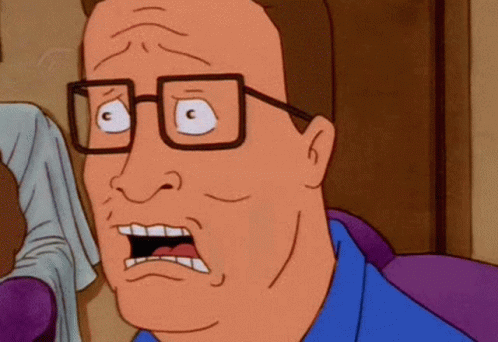 King Of The Hill Hank Hill GIF - King Of The Hill Hank Hill Looking Around GIFs