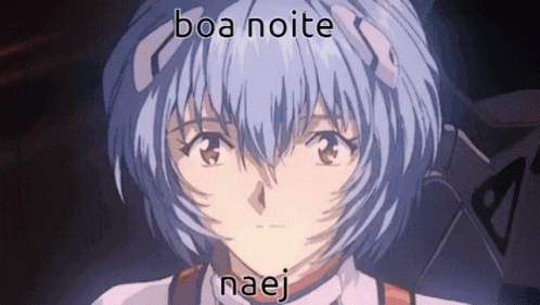 Rei Ayanami Naej GIF - Rei Ayanami Naej Boa Noite GIFs