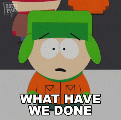 What Have We Done Kyle Broflovski GIF - What Have We Done Kyle Broflovski South Park GIFs