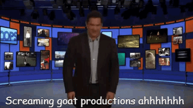 Dean Cain Screaming Goat Productions GIF - Dean Cain Screaming Goat Productions Scream GIFs