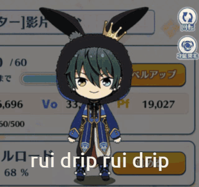 rui drip rui drip is written on a screen