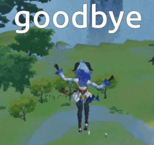 Ganyu Goodbye GIF - Ganyu Goodbye Farewell GIFs