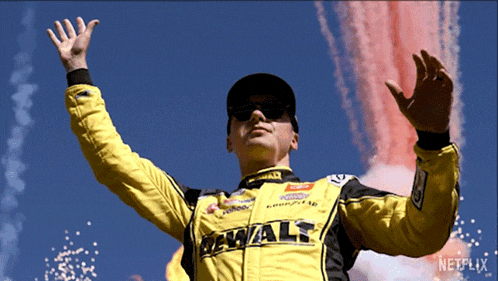 Feeling Victorious Christopher Bell GIF - Feeling Victorious Christopher Bell Nascar Full Speed GIFs