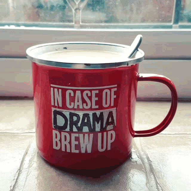Drama Red Cup GIF - Drama Red Cup Tea GIFs
