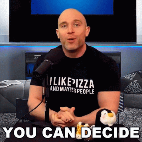 You Can Decide Simon Miller GIF - You Can Decide Simon Miller Its Up To You GIFs