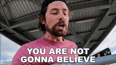 You Are Not Gonna Believe The Text I Just Got Brett Stanford GIF - You Are Not Gonna Believe The Text I Just Got Brett Stanford How Ridiculous GIFs