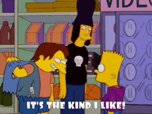 Simpsons Nelson Muntz GIF - Simpsons Nelson Muntz It Is The Kind I Like GIFs