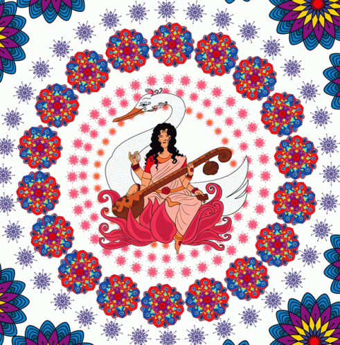 Mandala Saraswati GIF - Mandala Saraswati GIFs