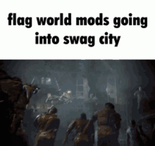 Swag City Flag World GIF - Swag City Flag World Zombies GIFs