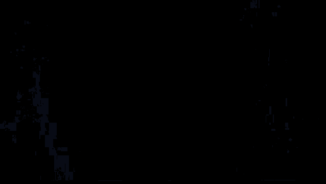 a colorful background with a silhouette of a person in the middle