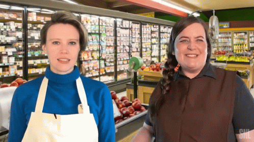 High Five Aidy Bryant GIF - High Five Aidy Bryant Cecily Strong GIFs